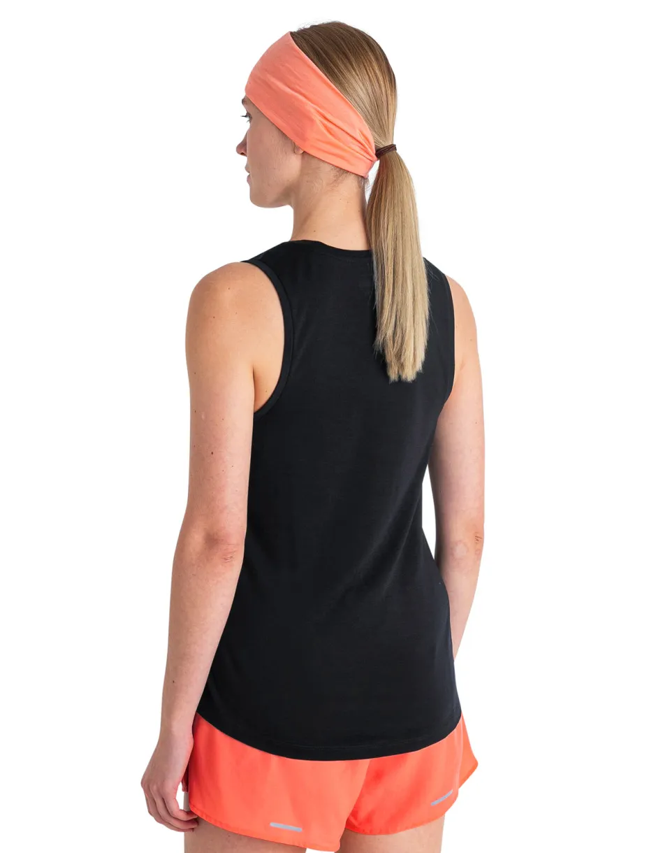 Icebreaker Women Merino 125 Cool-Lite™ Sphere III Tank Black | Buy Icebreaker Women Merino 125 Cool-Lite™ Sphere III Tank Black here | Outnorth