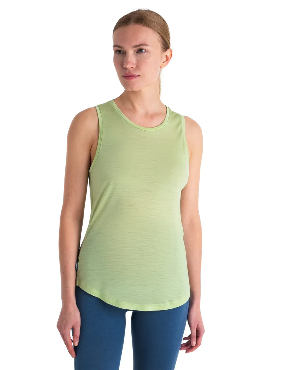 Icebreaker Women Merino 125 Cool-Lite™ Sphere III Tank Glazen | Buy Icebreaker Women Merino 125 Cool-Lite™ Sphere III Tank Glazen here | Outnorth