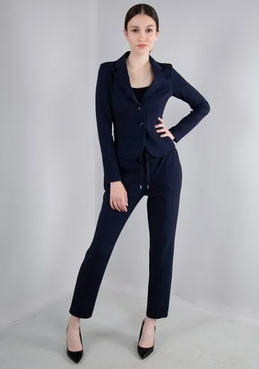 IMPERIAL FASHION KURZBLAZER IMP-J S24BBB blu scuro