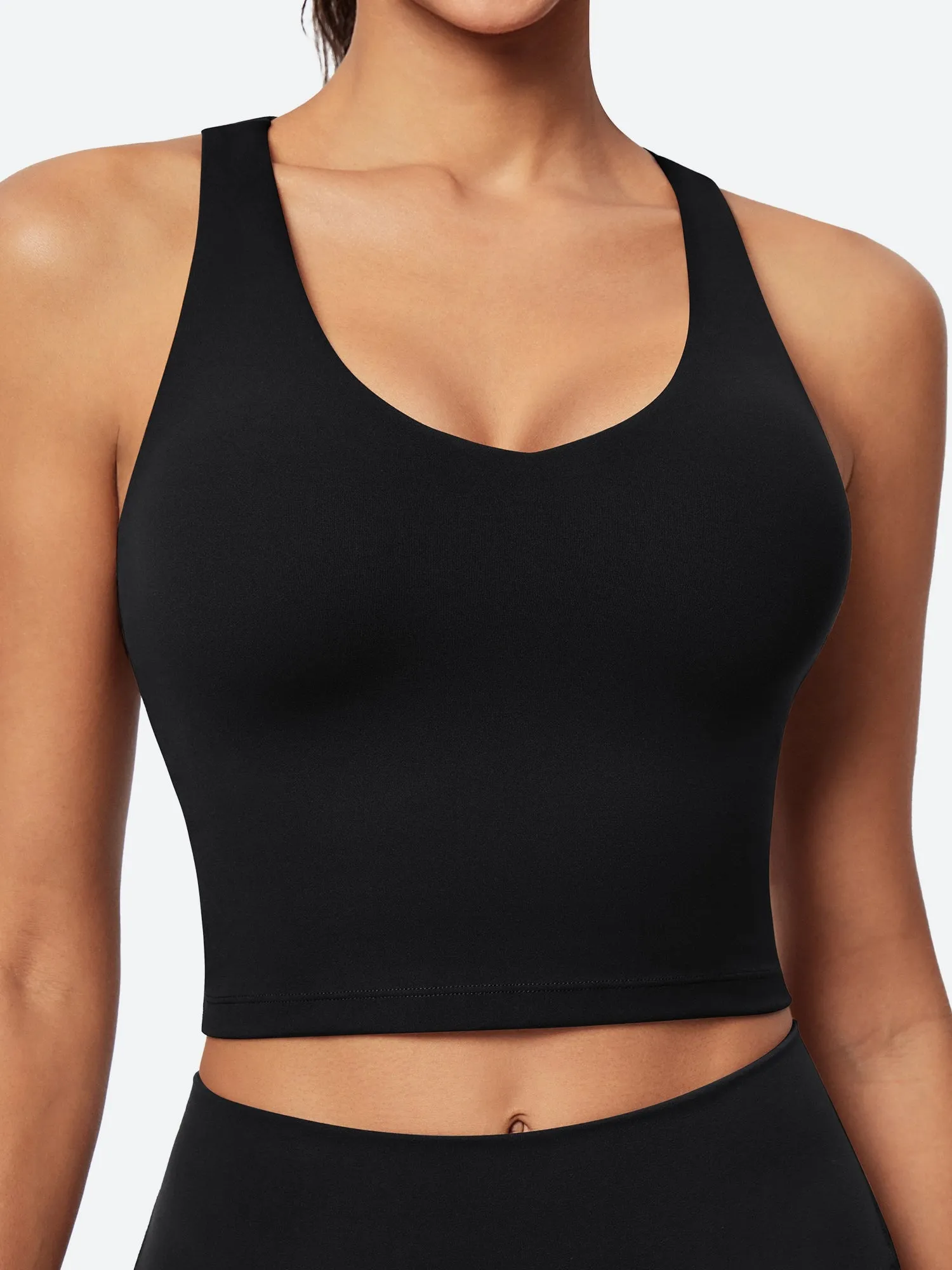 IUGA ButterLab® V-Neck Adjustable Workout Tank Tops