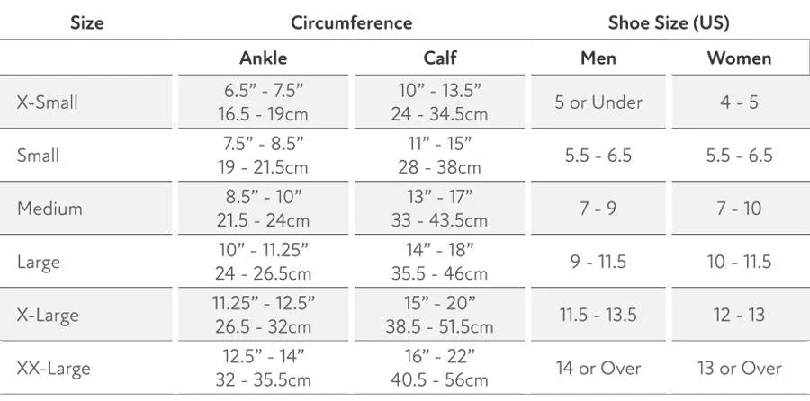 Jiani Medical ENDURANCE MK003 Knee High 20-30mmHg Compression Socks