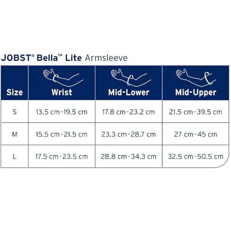 Jobst Bella Lite 20-30 mmHg Regular Compression Sleeve Beige