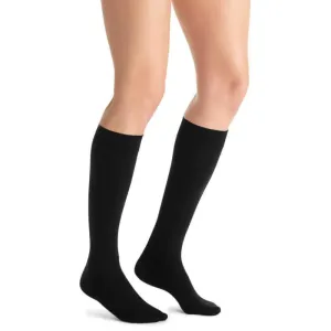 Jobst Opaque SoftFit 20-30 mmHg Knee High Compression Stockings Black
