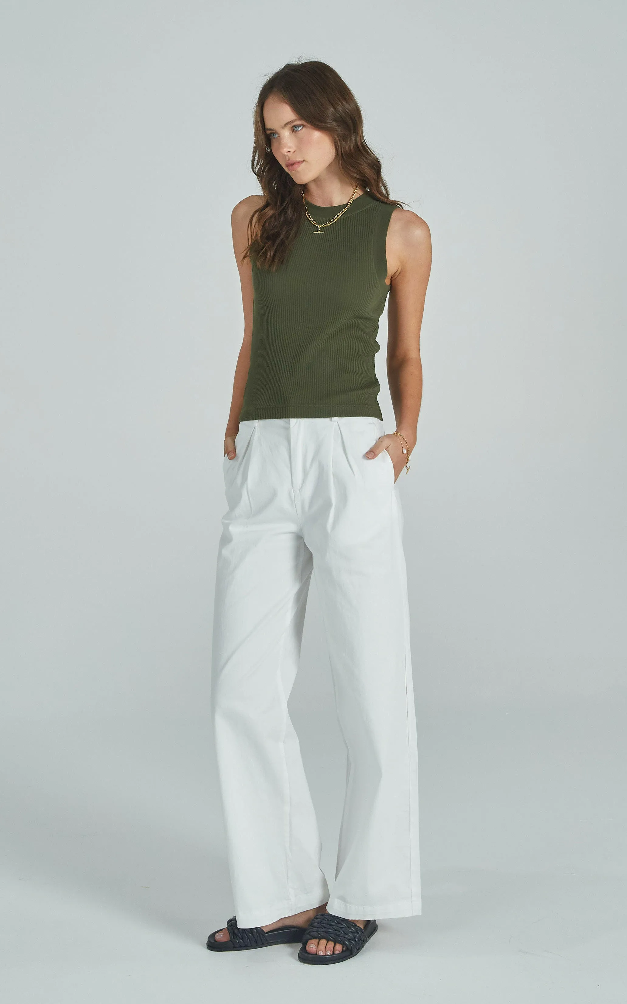 Joey Forest Green Top