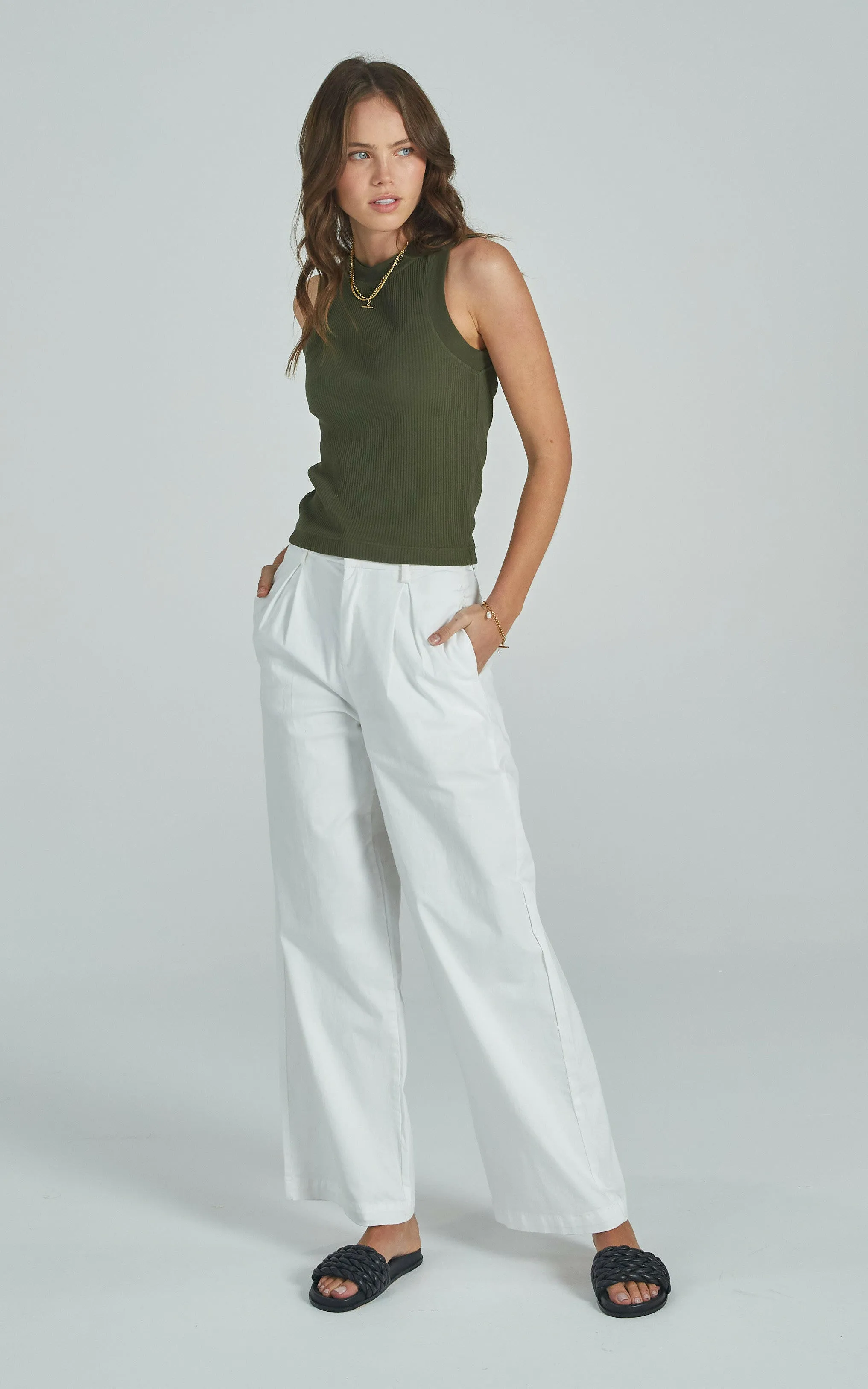 Joey Forest Green Top