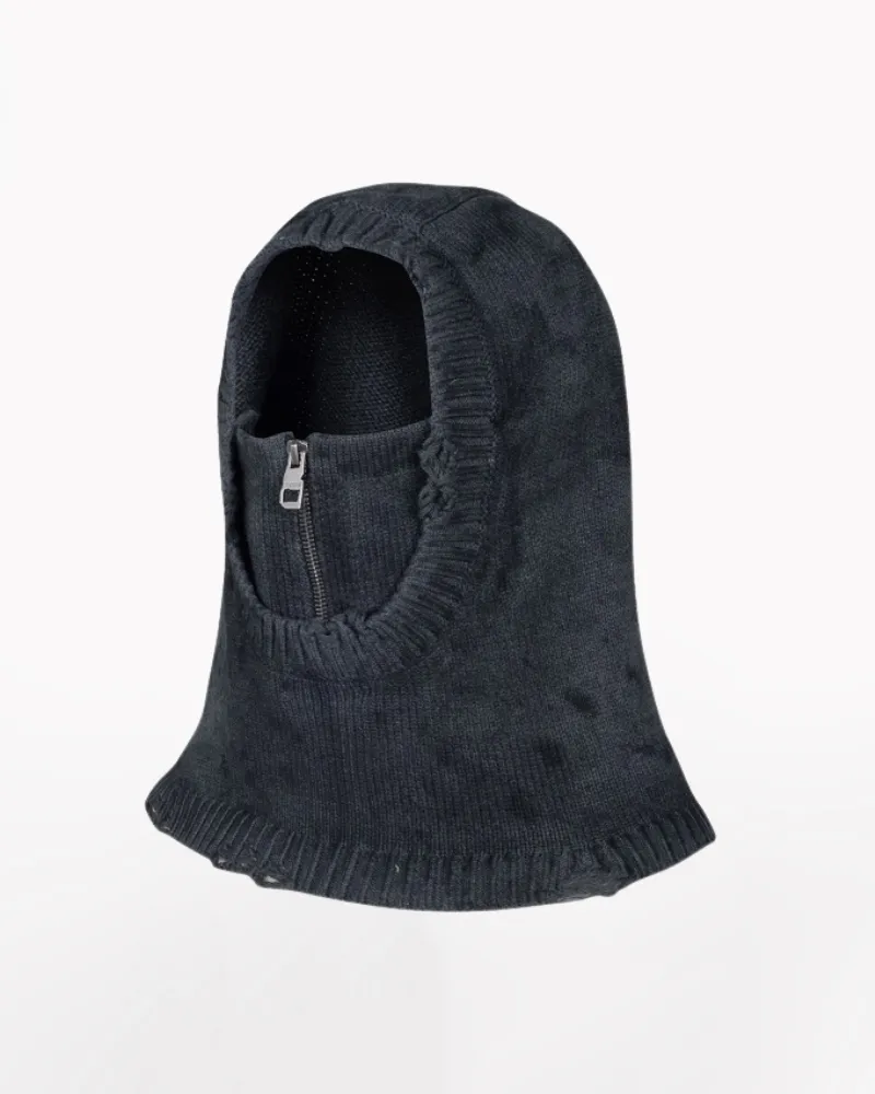 Knit Removable Face Mask Balaclava