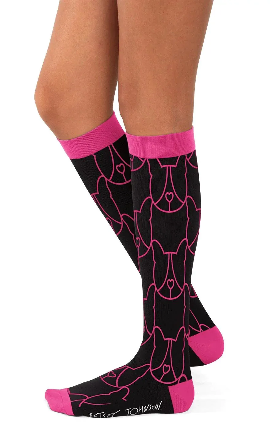 Koi Betsey Johnson Women's Compression Socks 2-Pack