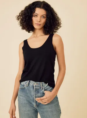 Laguna Merino Tank - Black