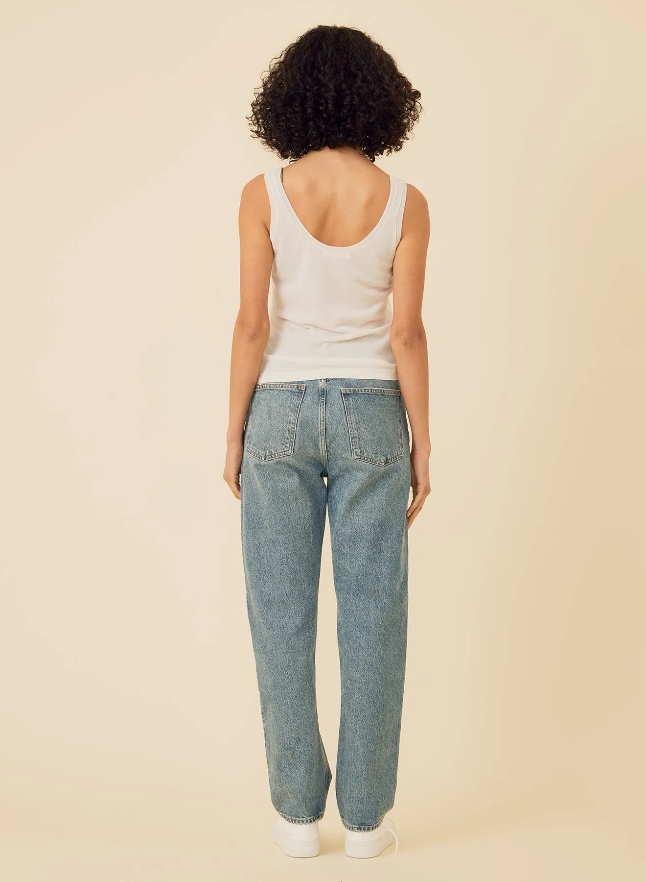 Laguna Merino Tank - Ivory