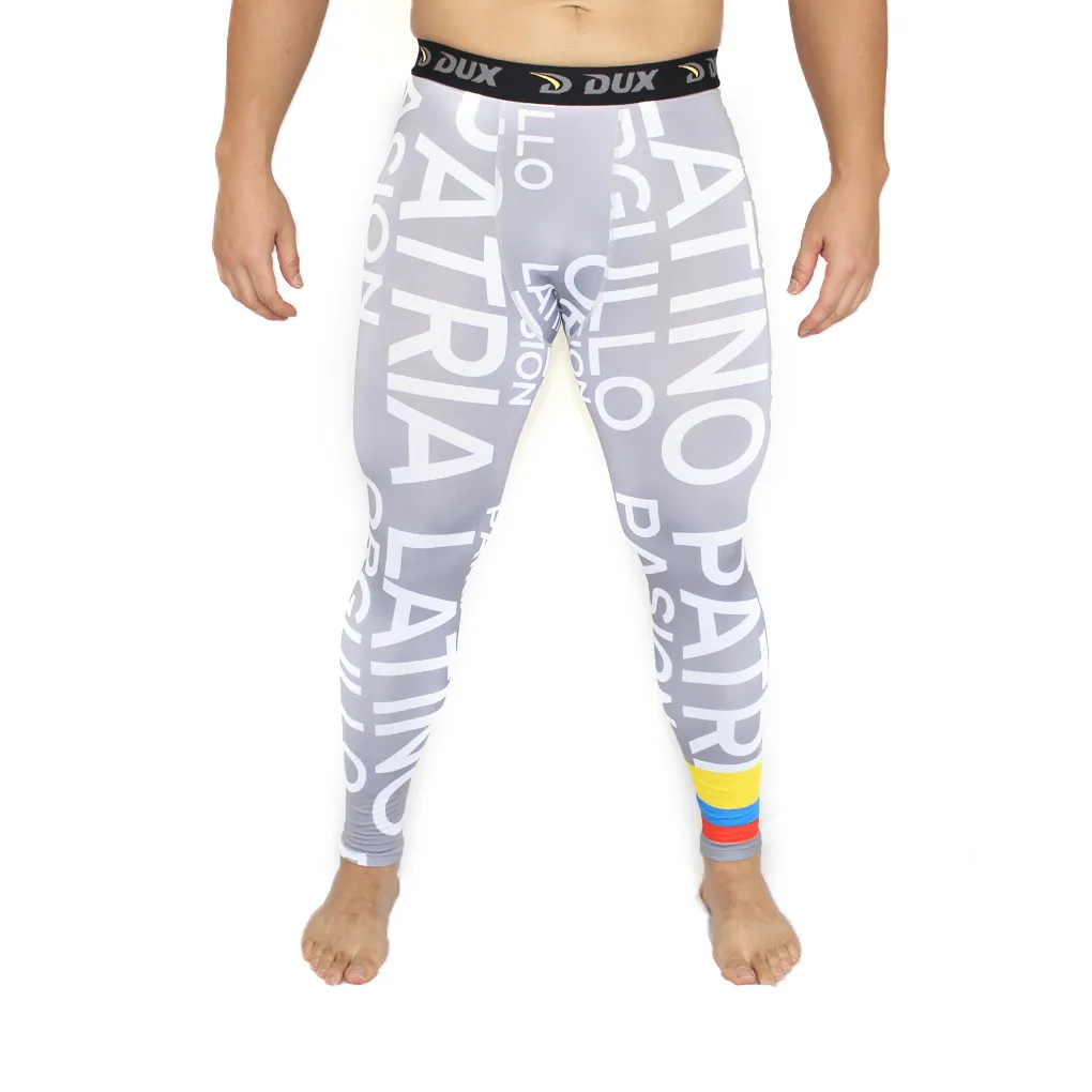 Latino Flags Compression Pants in