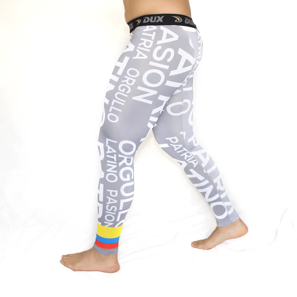 Latino Flags Compression Pants in