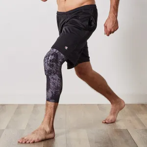 LEG COMPRESSION SLEEVE WITH PADDED KNEE SUPPORT