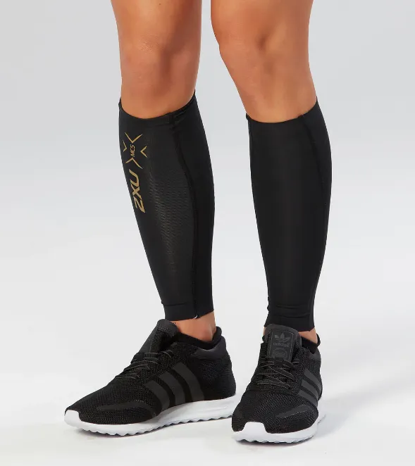 Lightspeed Compression Calf Guards - Black