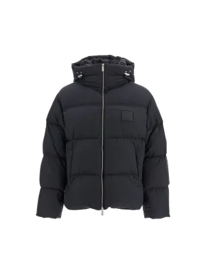 Logo Patch Puffer Jacket