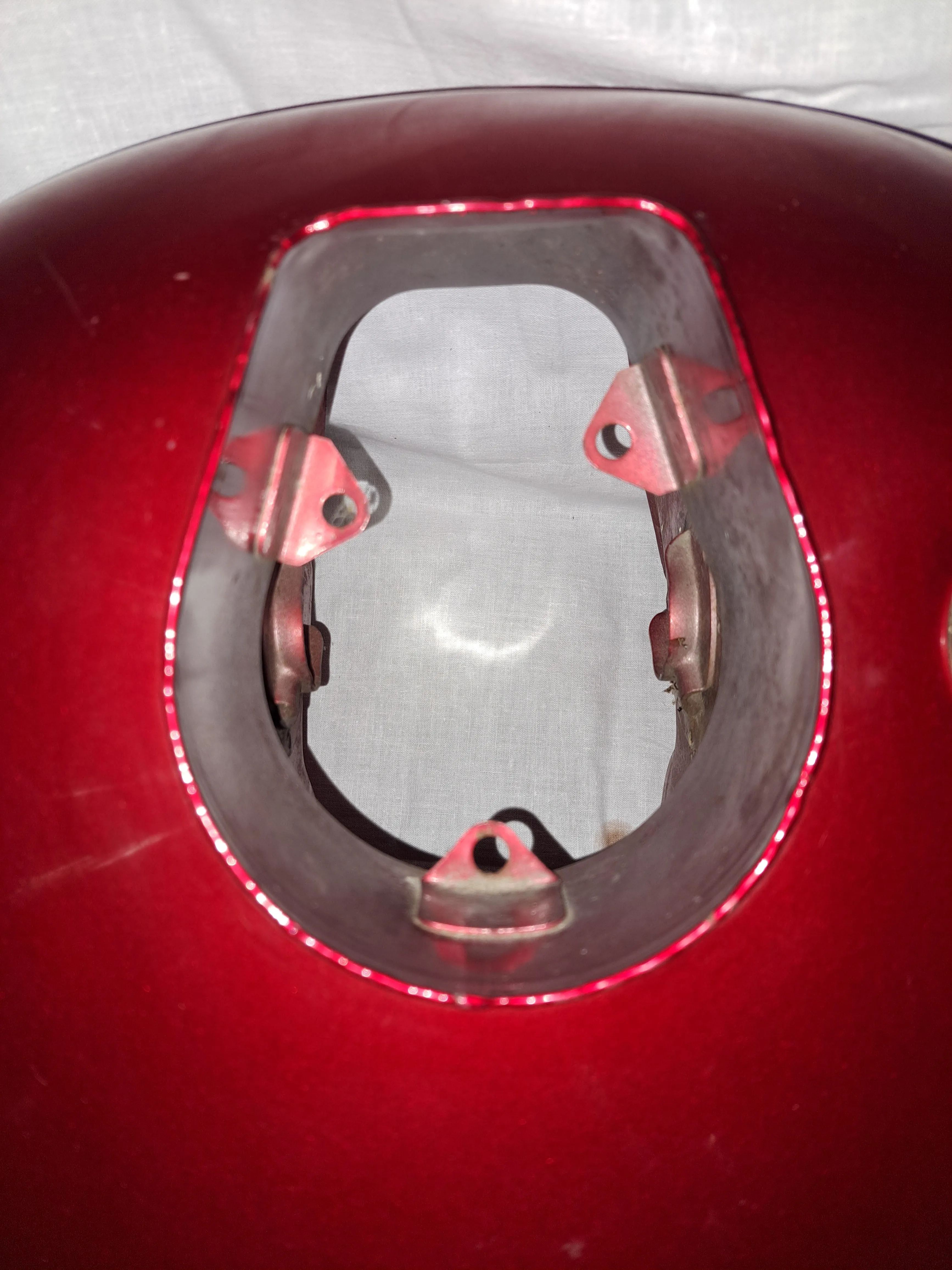 LS650 Savage Red Gas Tank