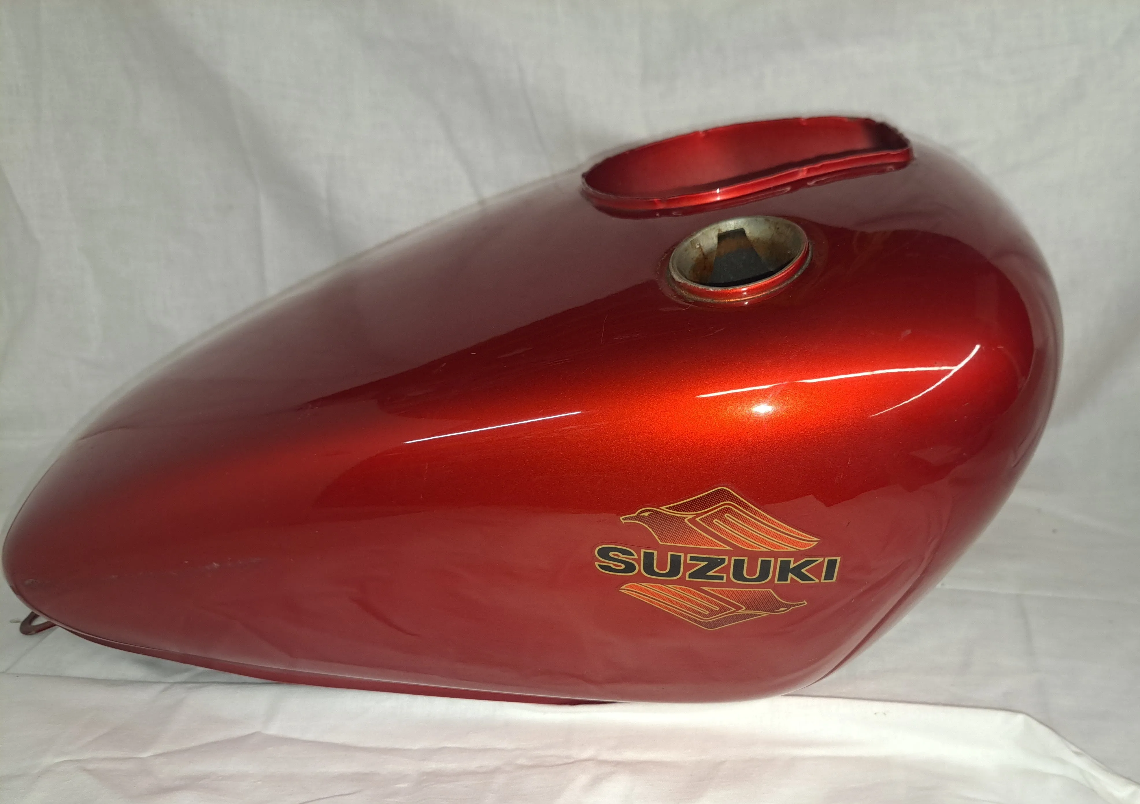 LS650 Savage Red Gas Tank