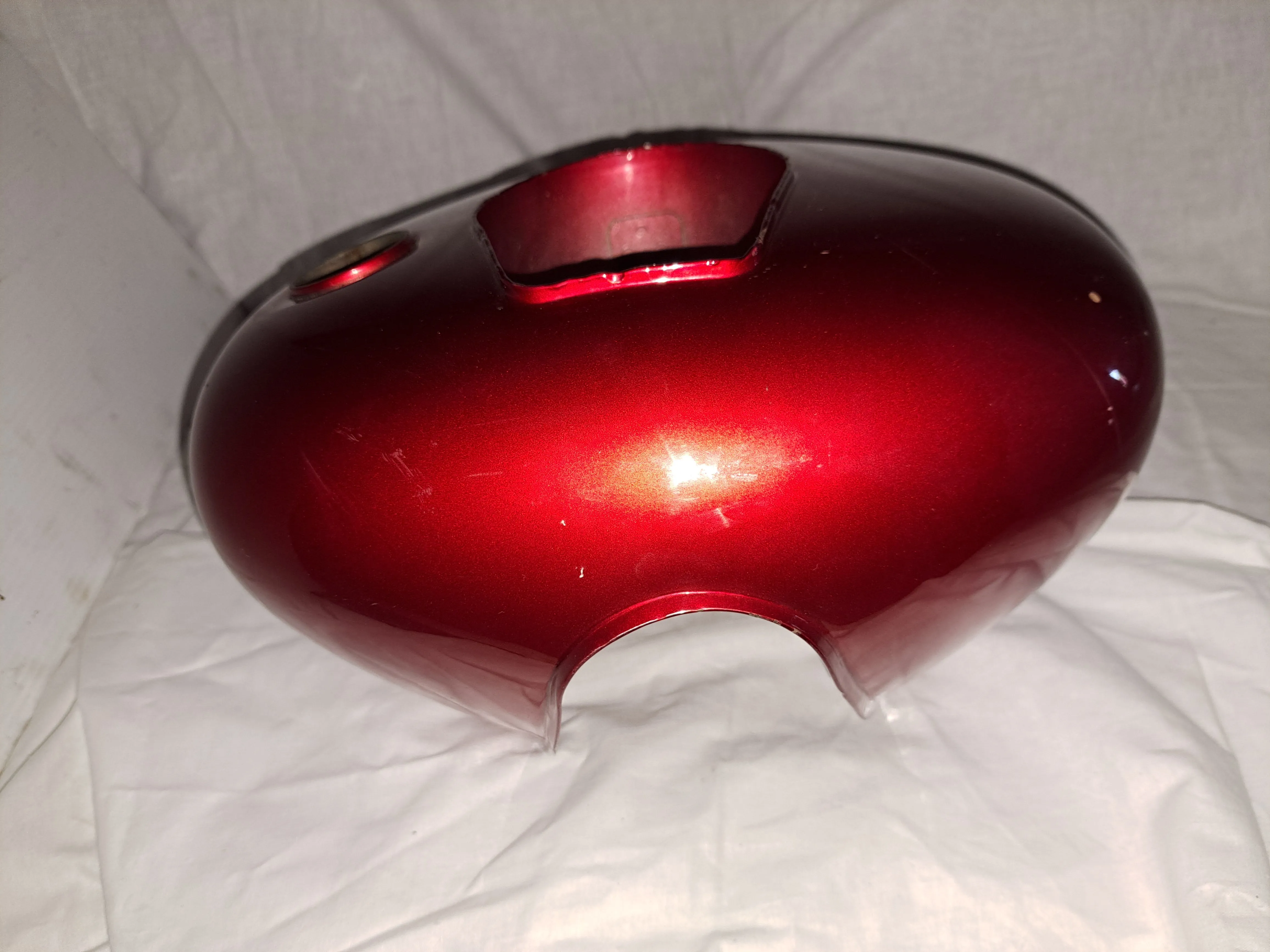 LS650 Savage Red Gas Tank