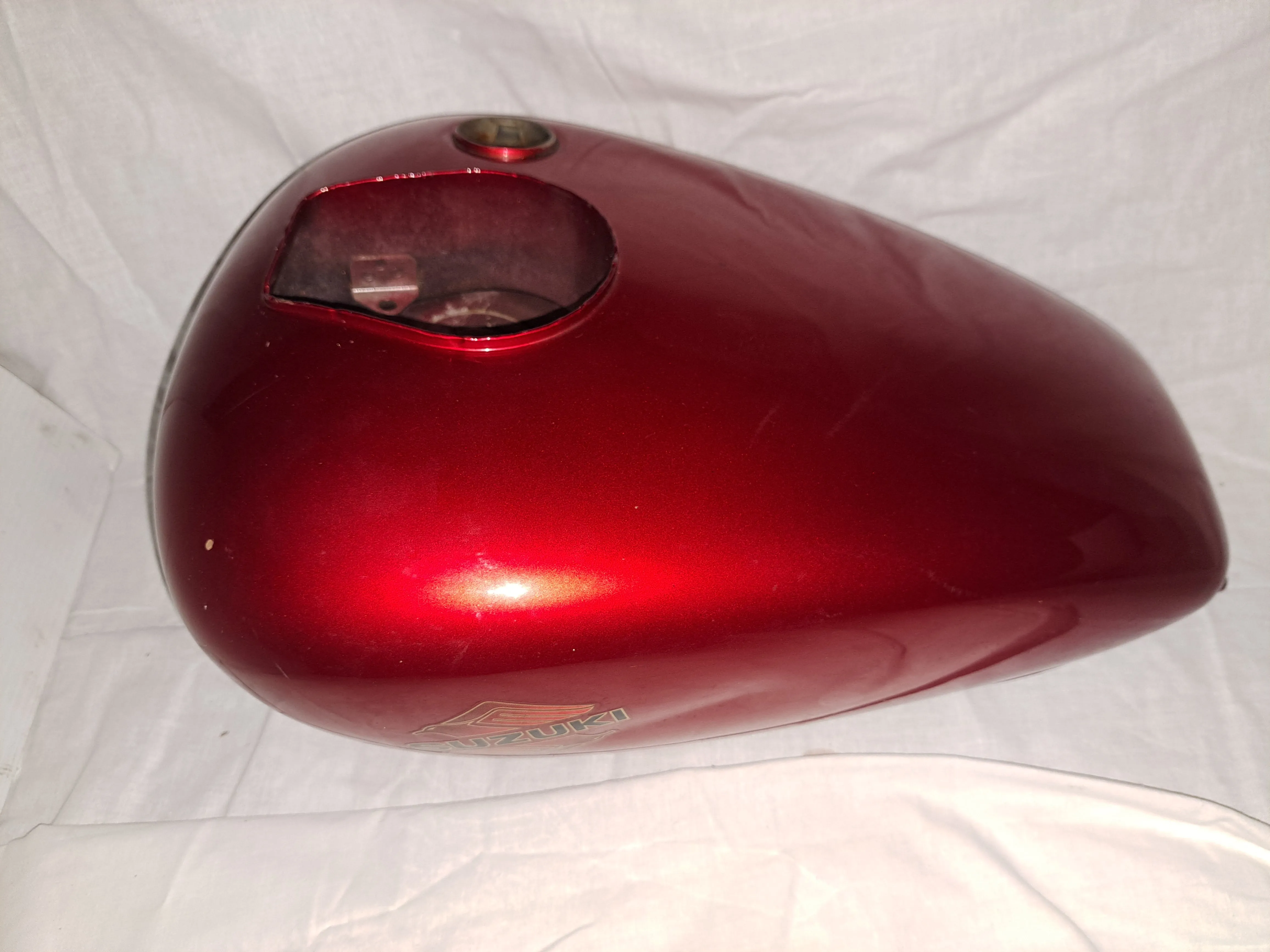 LS650 Savage Red Gas Tank