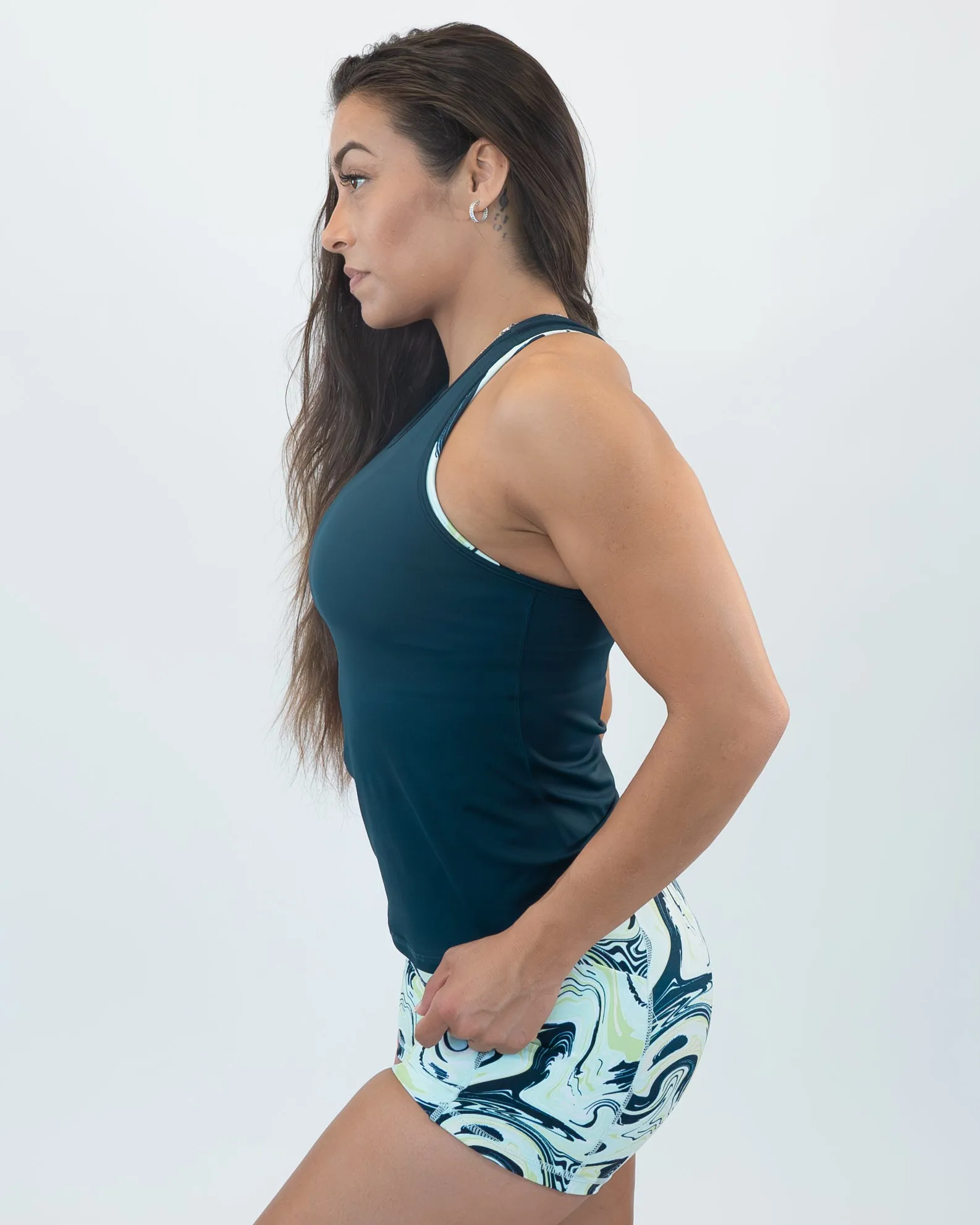Lux Tank - Navy