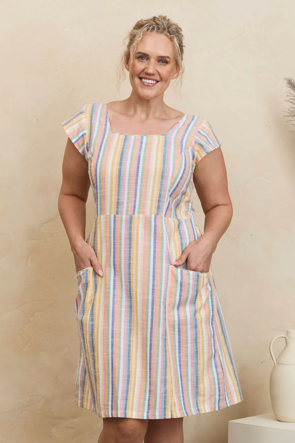 Mahashe S24 Anna Tunic Summer Stripe