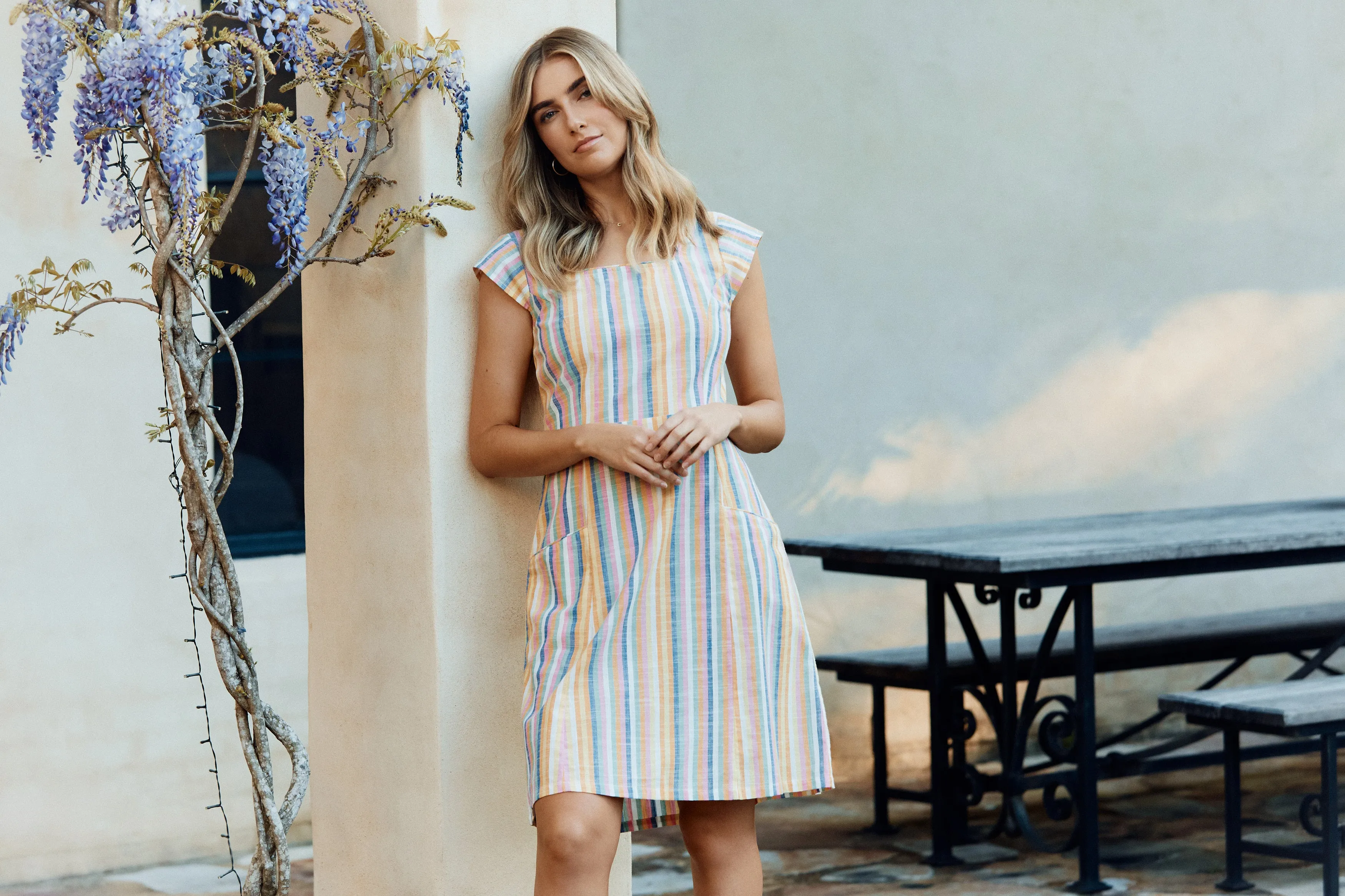 Mahashe S24 Anna Tunic Summer Stripe