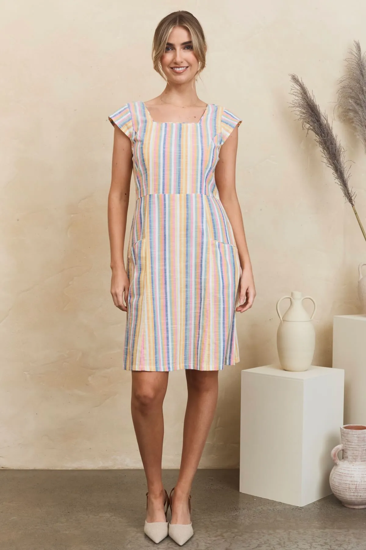 Mahashe S24 Anna Tunic Summer Stripe