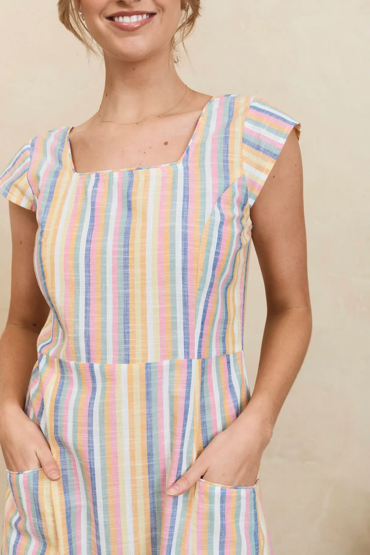 Mahashe S24 Anna Tunic Summer Stripe