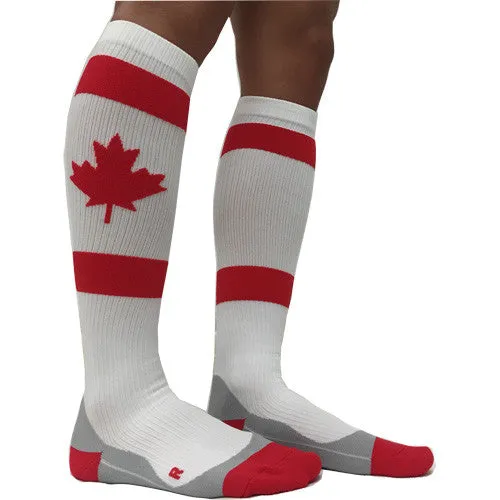 Maple Leaf Compression Socks