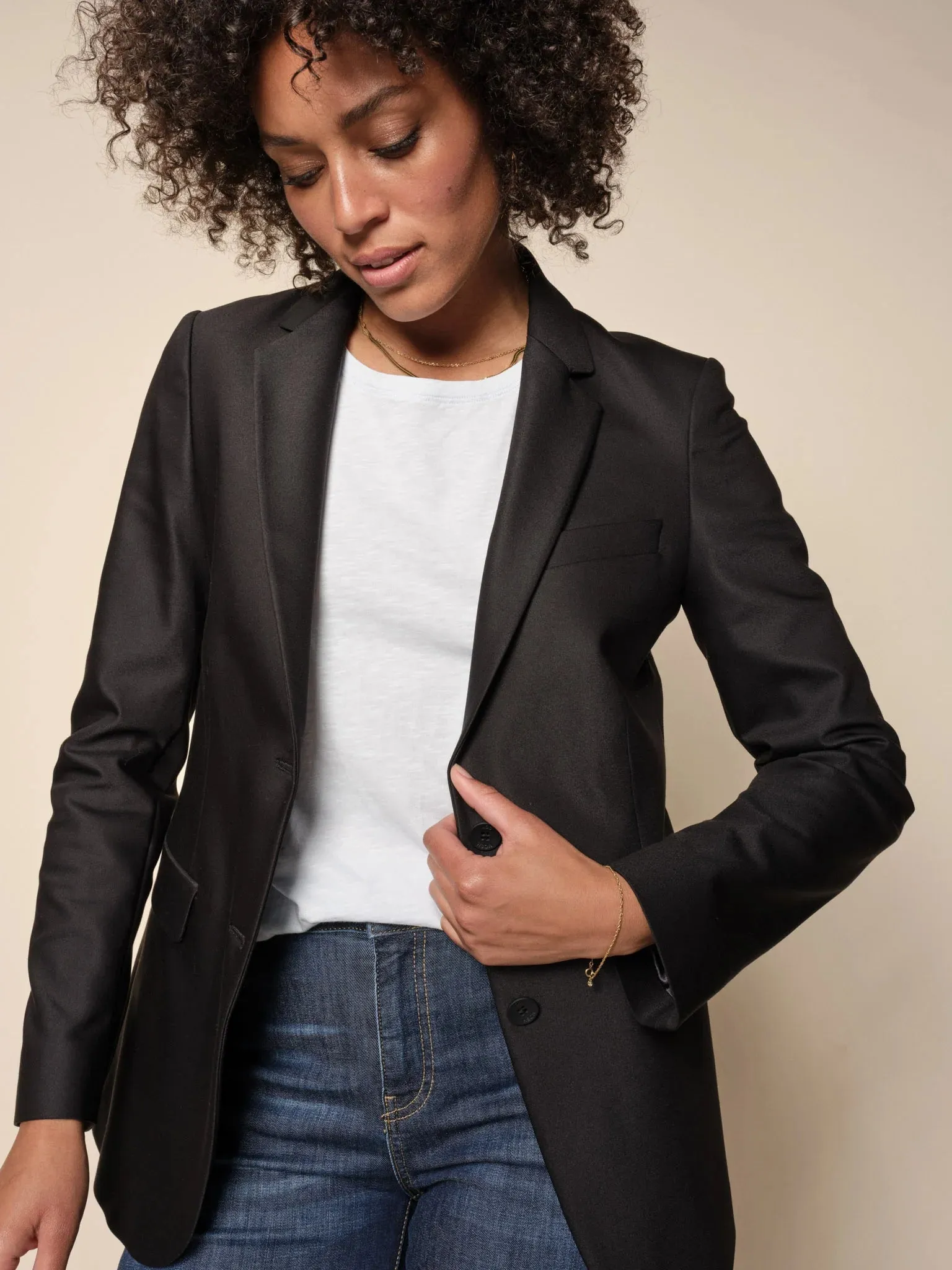 Mary Night Blazer - Black