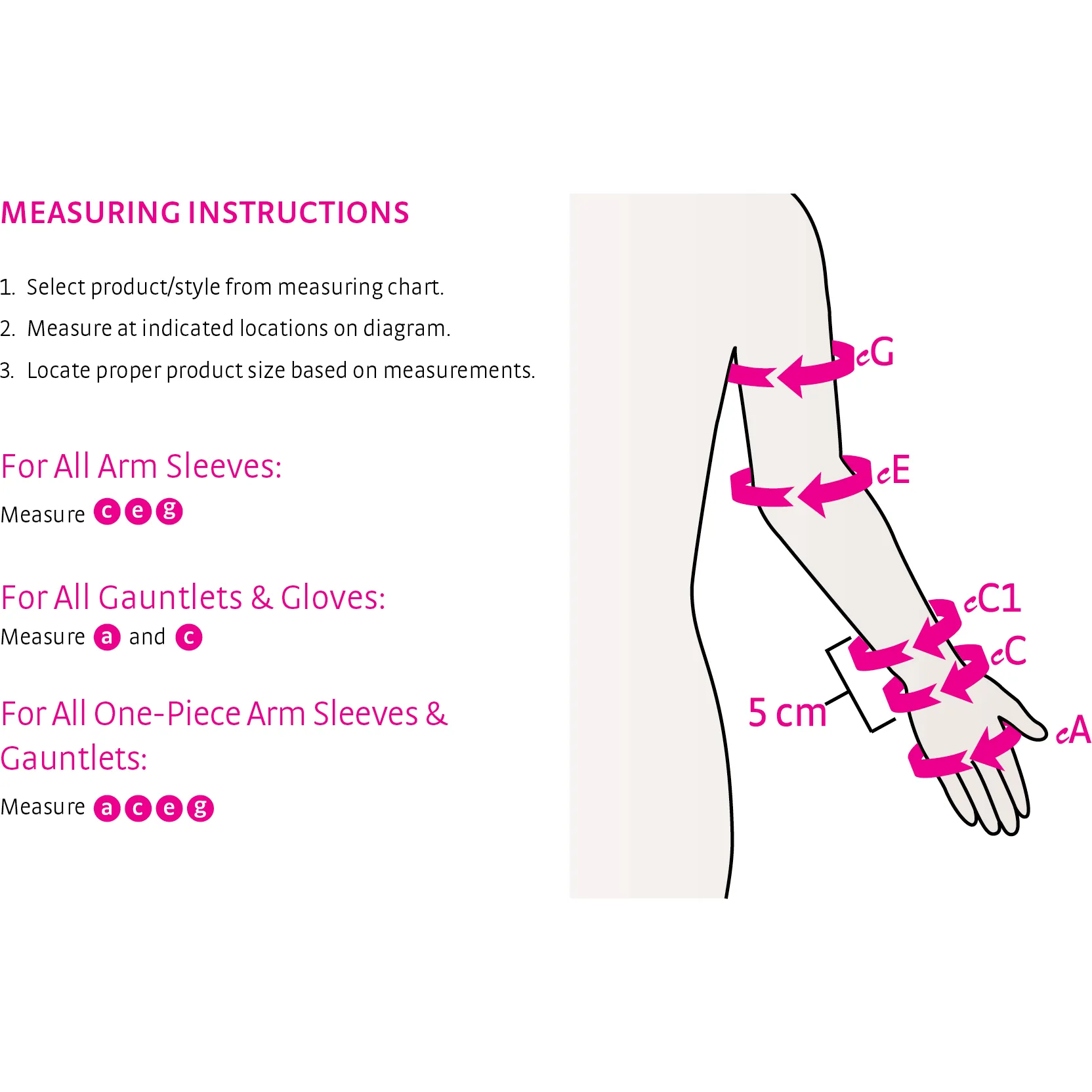 mediven harmony 20-30 mmHg armsleeve knit band