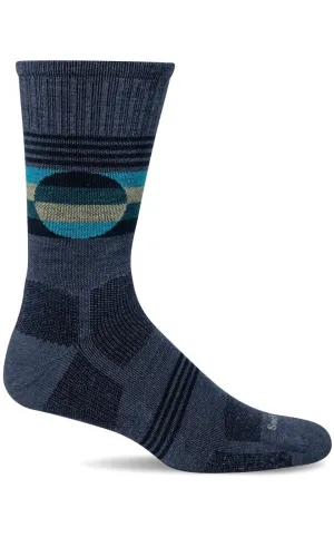 Men's North Rim Crew | Moderate Graduated Compression Socks