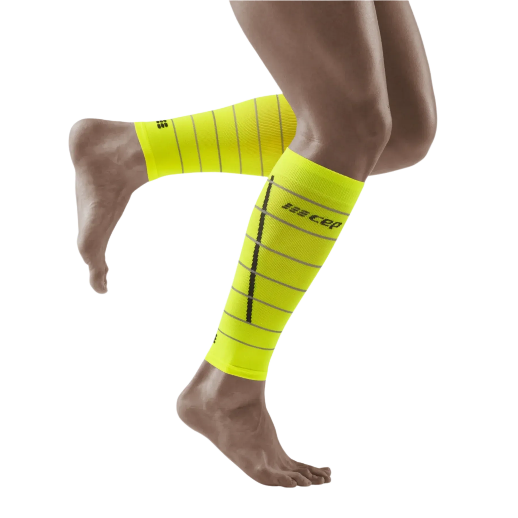 MEN'S REFLECTIVE COMPRESSION CALF SLEEVES