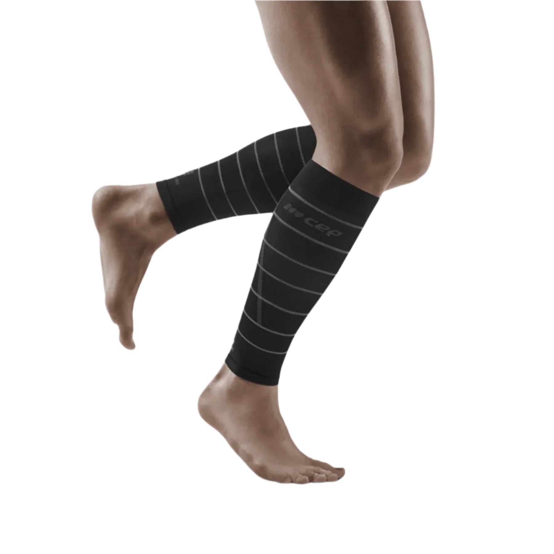 MEN'S REFLECTIVE COMPRESSION CALF SLEEVES