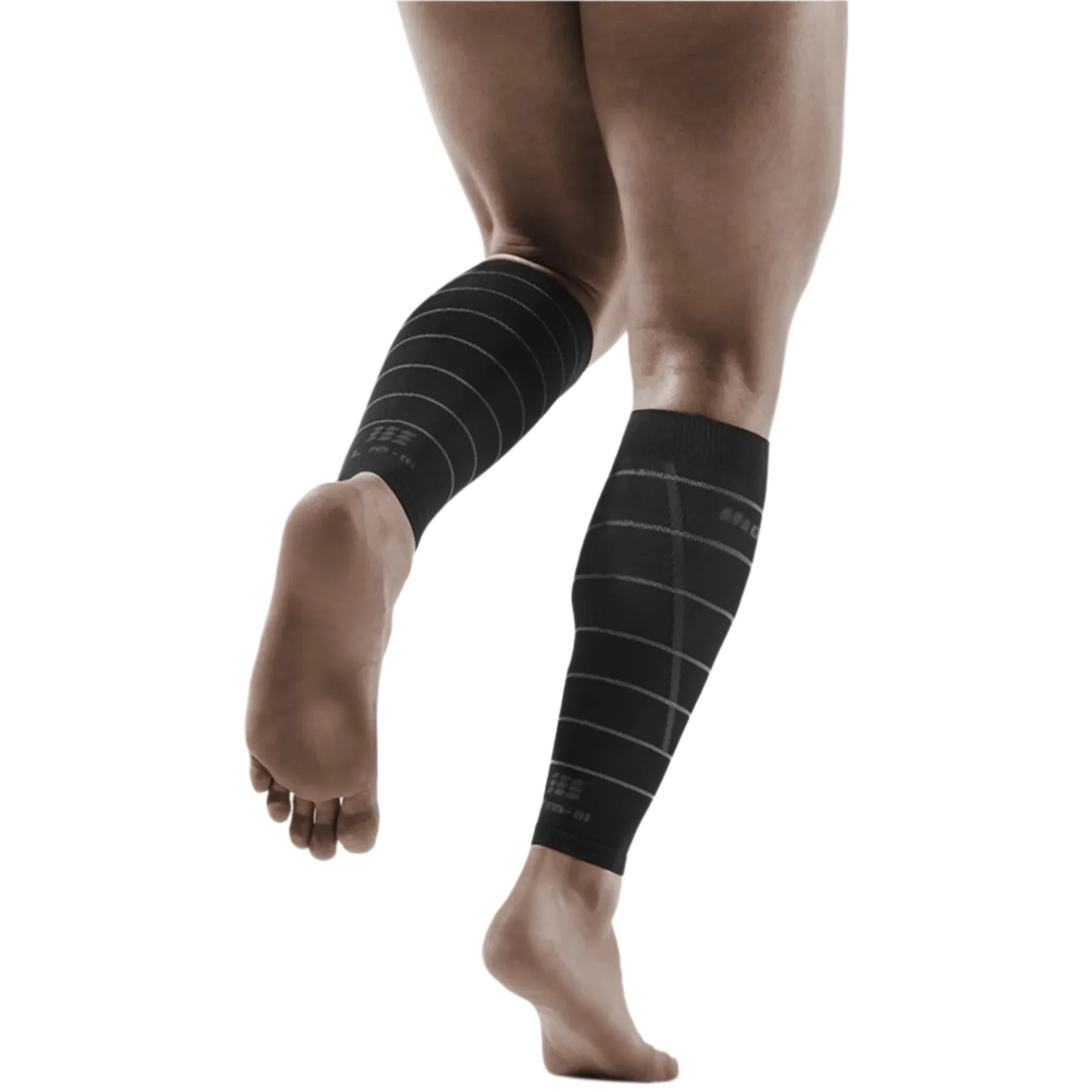 MEN'S REFLECTIVE COMPRESSION CALF SLEEVES