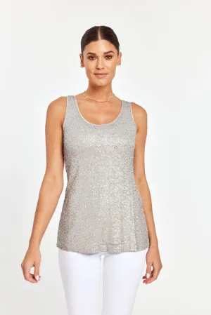 Micro Sequin Tank