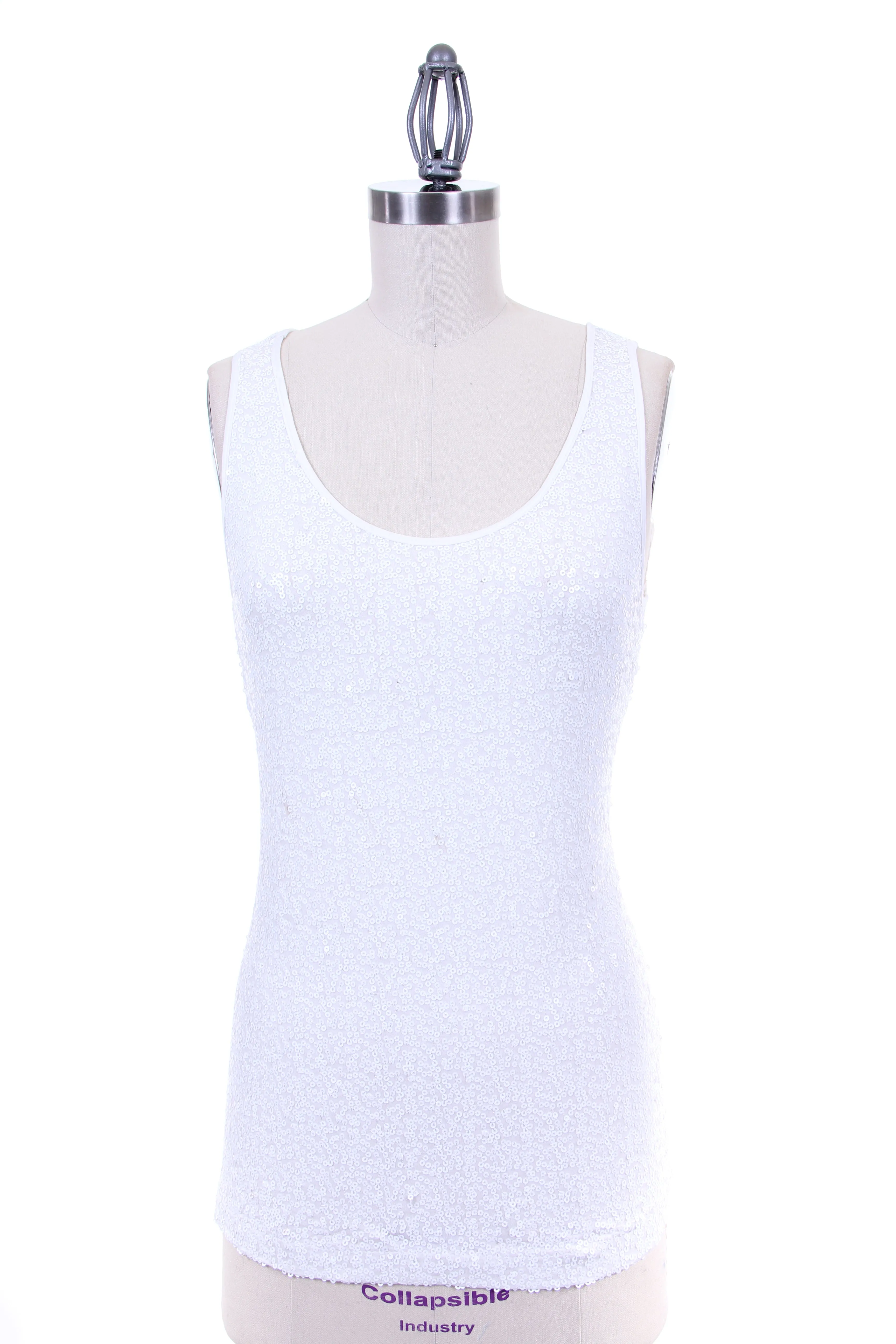 Micro Sequin Tank