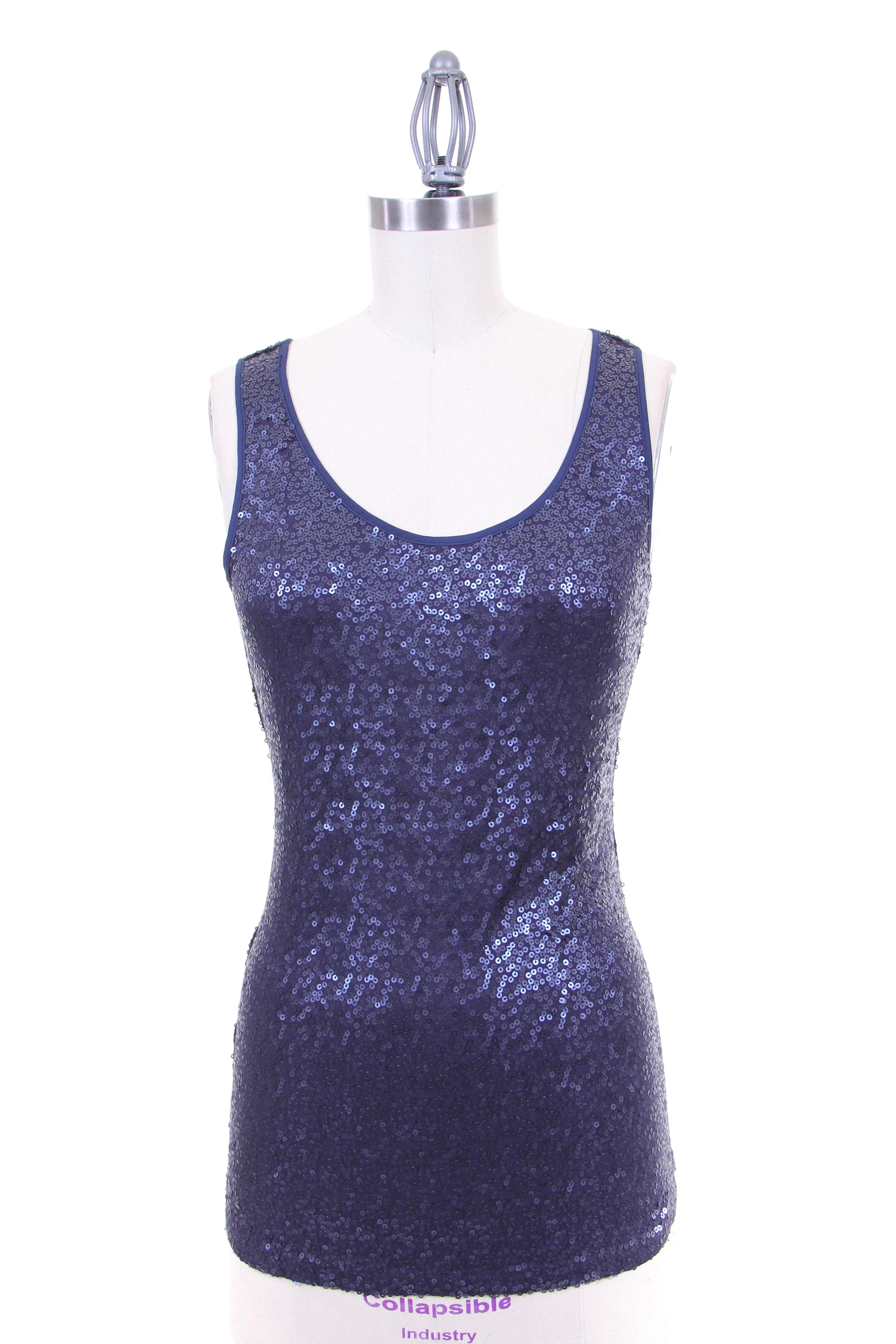 Micro Sequin Tank