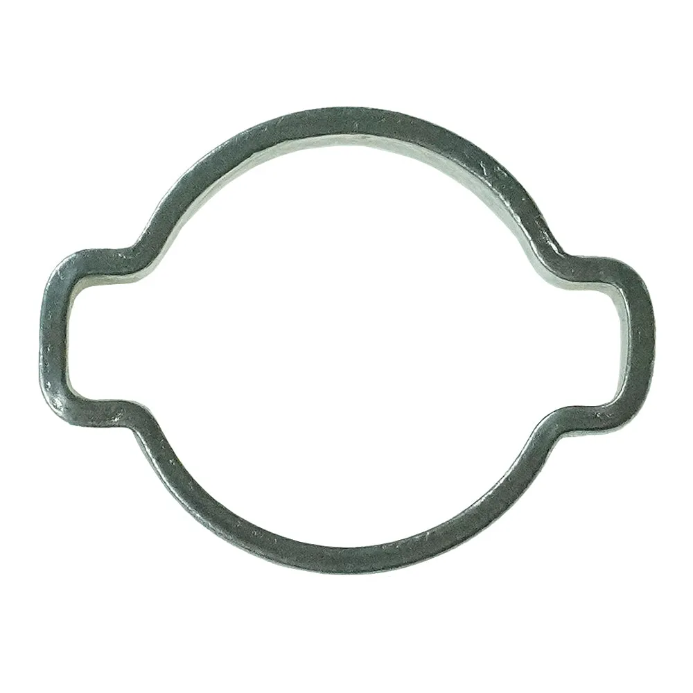 Midland Metal 19/32-Inch Solid Steel 2 Ear Air And Liquid Hose Clamp 1010022