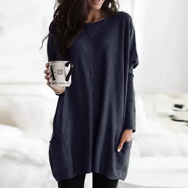 Milou | Long-Sleeved Tunic with Pockets