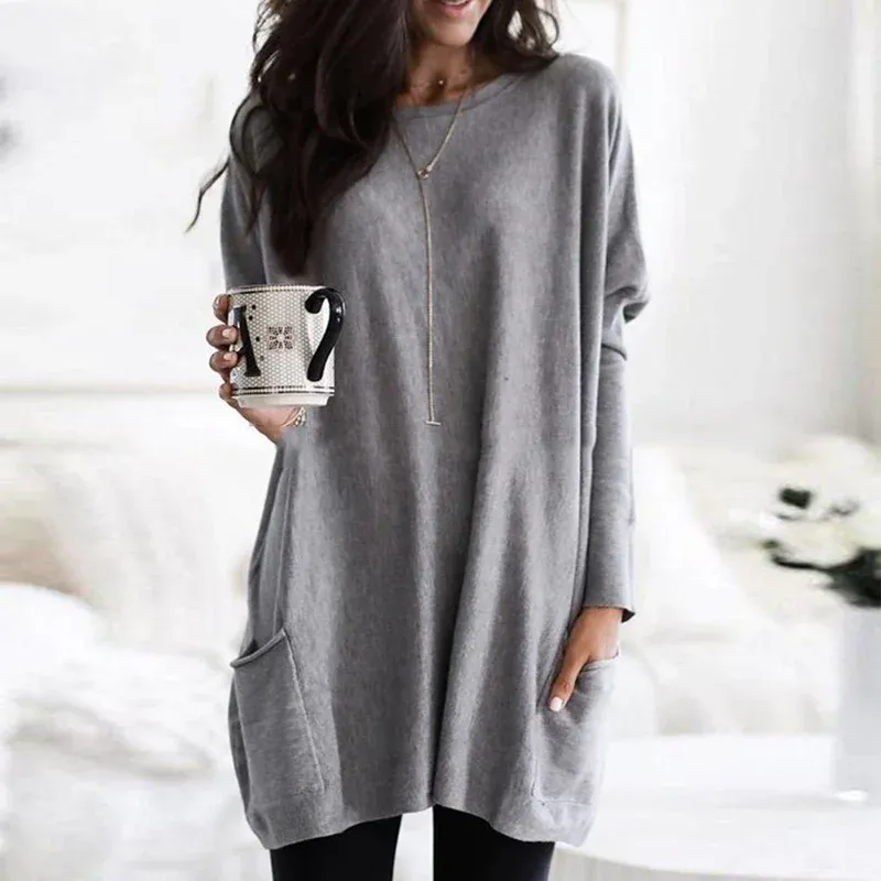 Milou | Long-Sleeved Tunic with Pockets