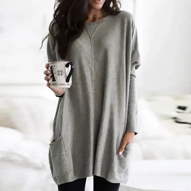 Milou | Long-Sleeved Tunic with Pockets