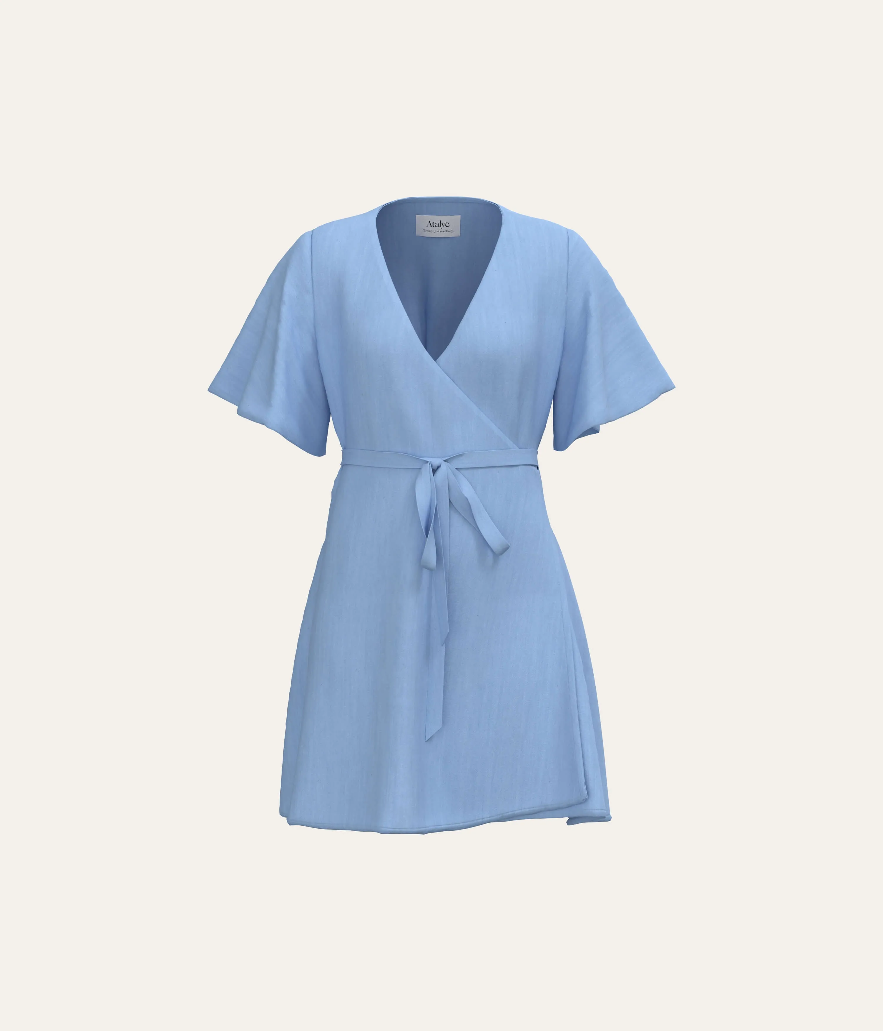 Mini Wrap Dress