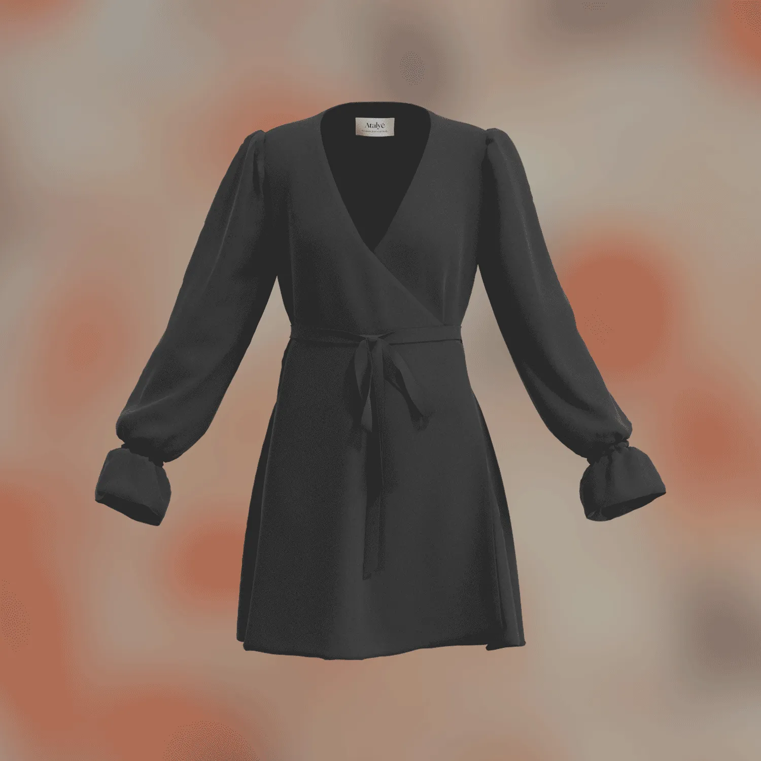 Mini Wrap Dress