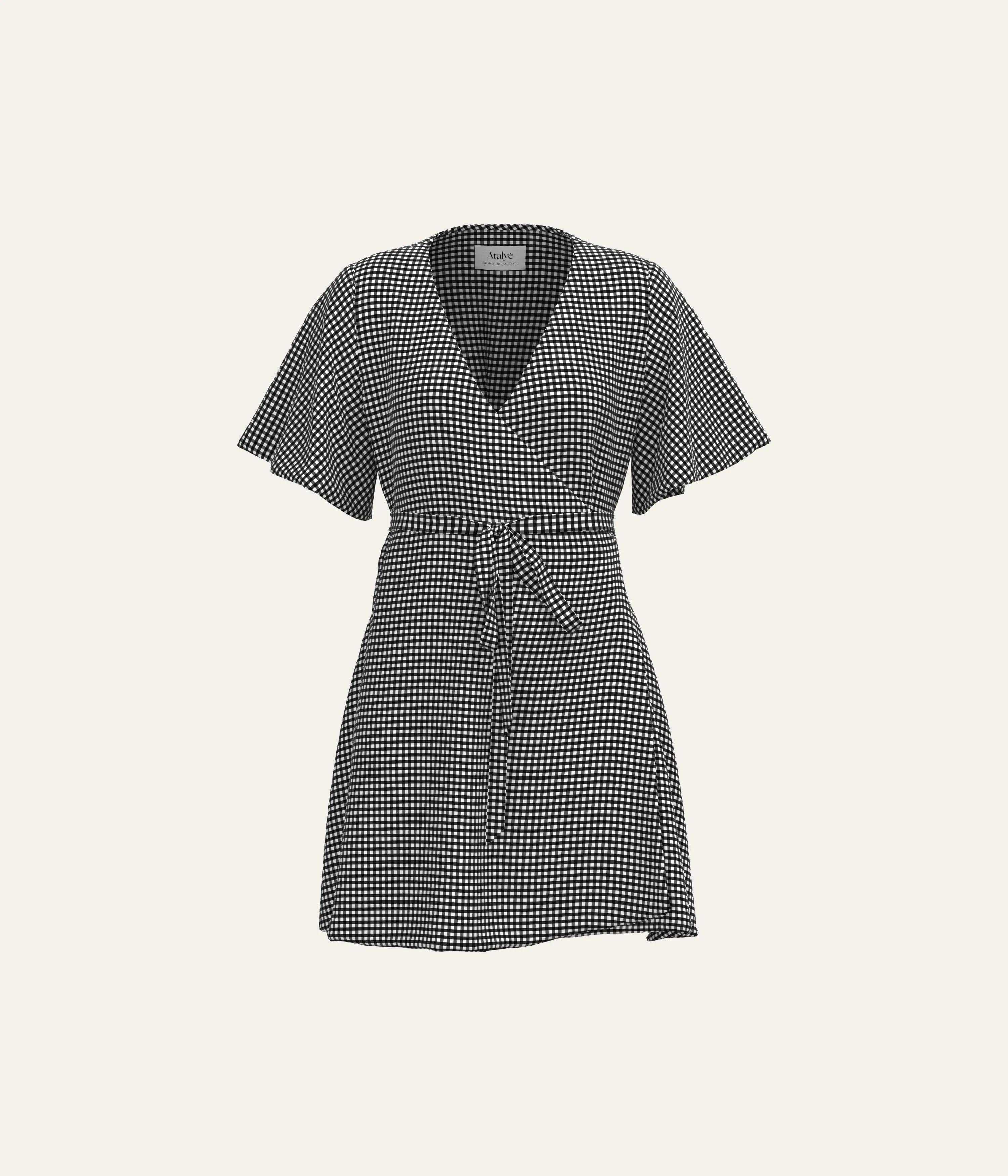Mini Wrap Dress