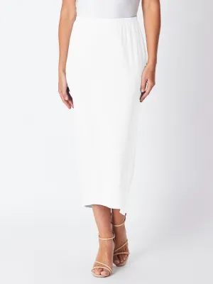 Mix N Match Hi-Lo Must Have Skirt - White 20012- Sw