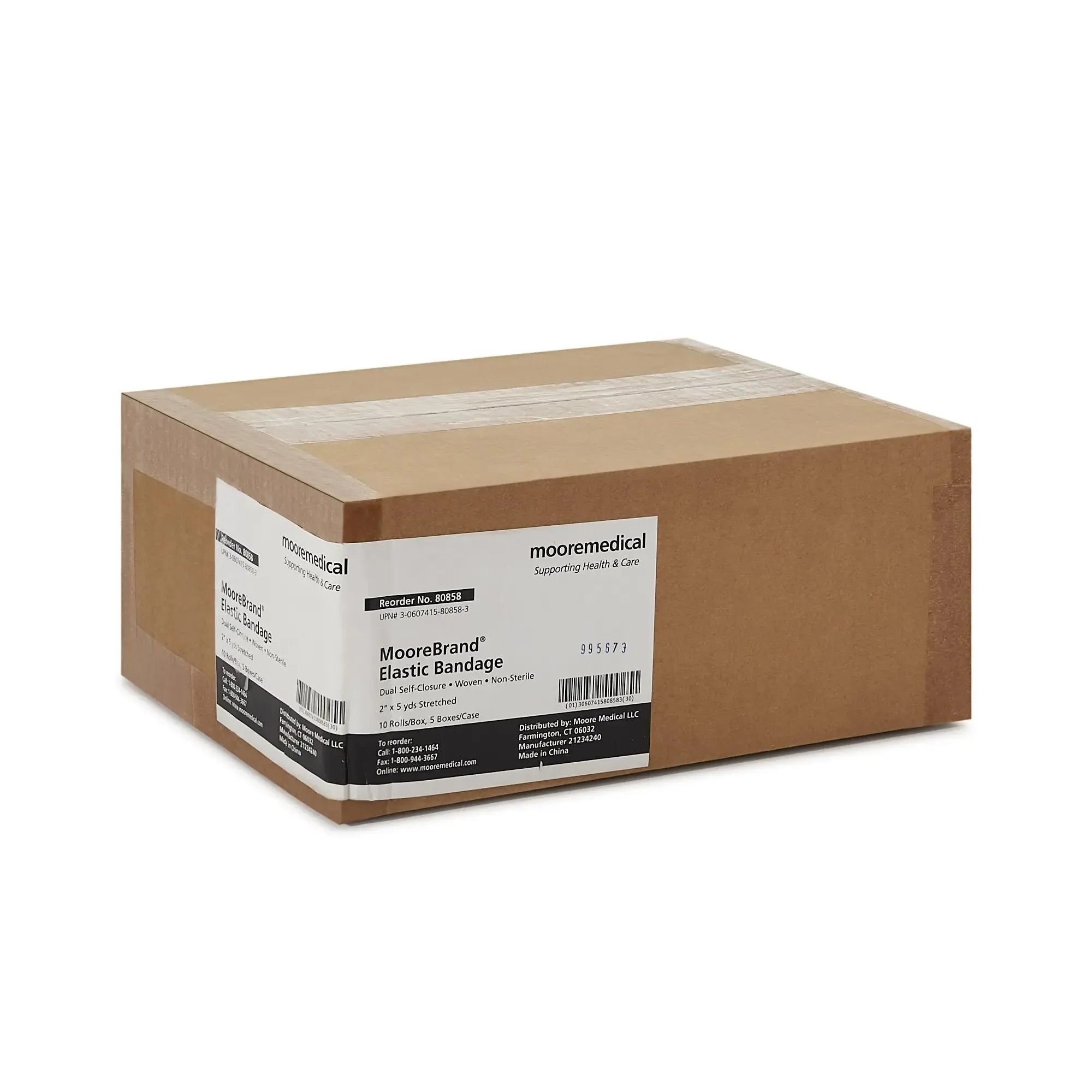 MooreBrand® Elastic Bandage, 2 Inch x 4-1/2 Yard
