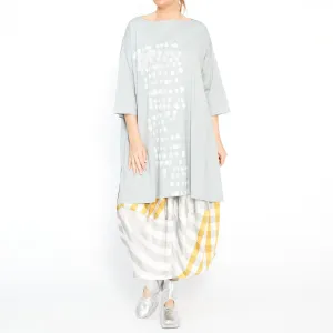 MU241023 Spot Tunic in Blue