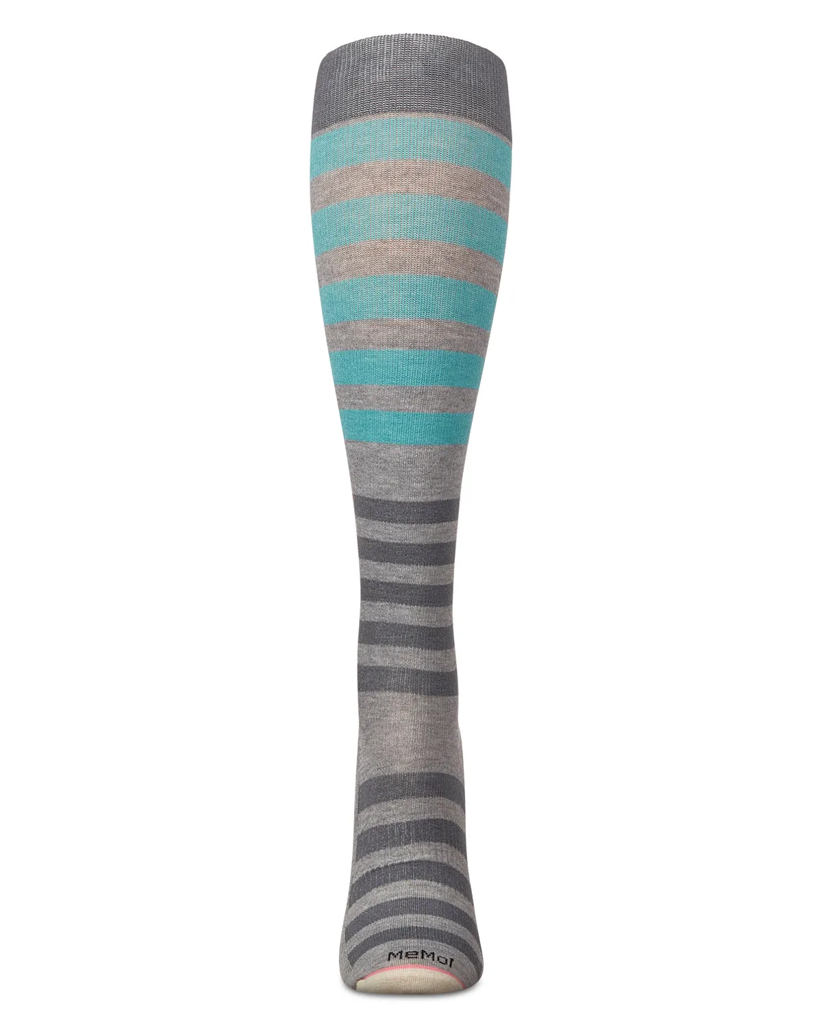 Multi Stripes 8-15 mmHg Graduated Bamboo Compression Socks