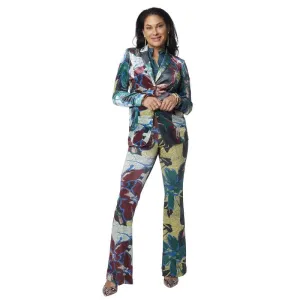 Multicolour geprinte blazer Janna Laredo