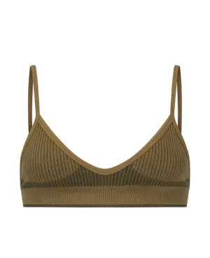 Nagnata Tri Wool Bralet - Fennel
